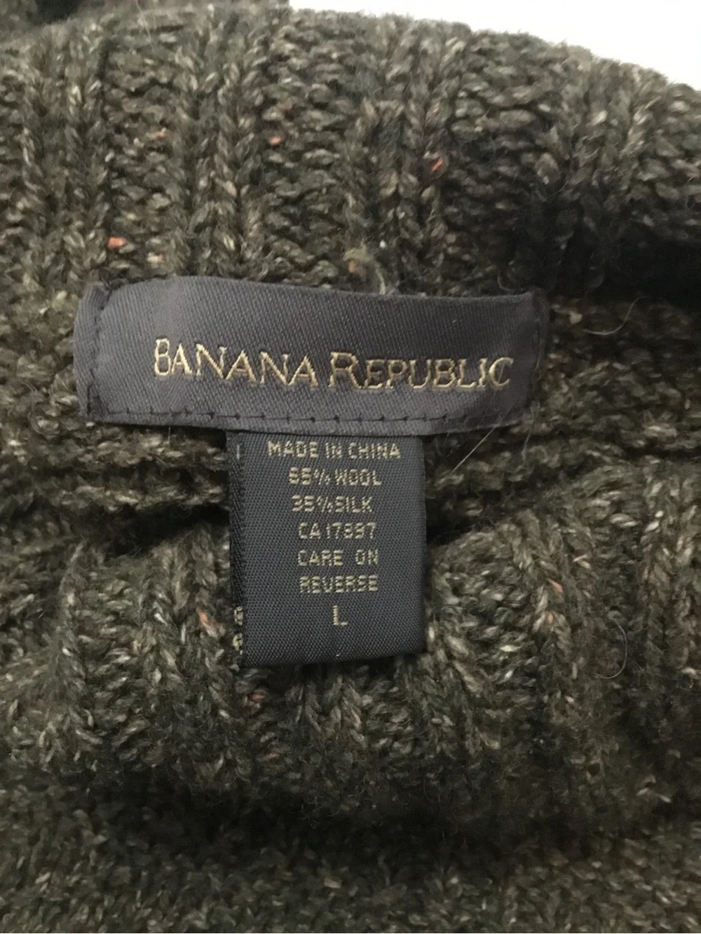Banana Republic textured olive